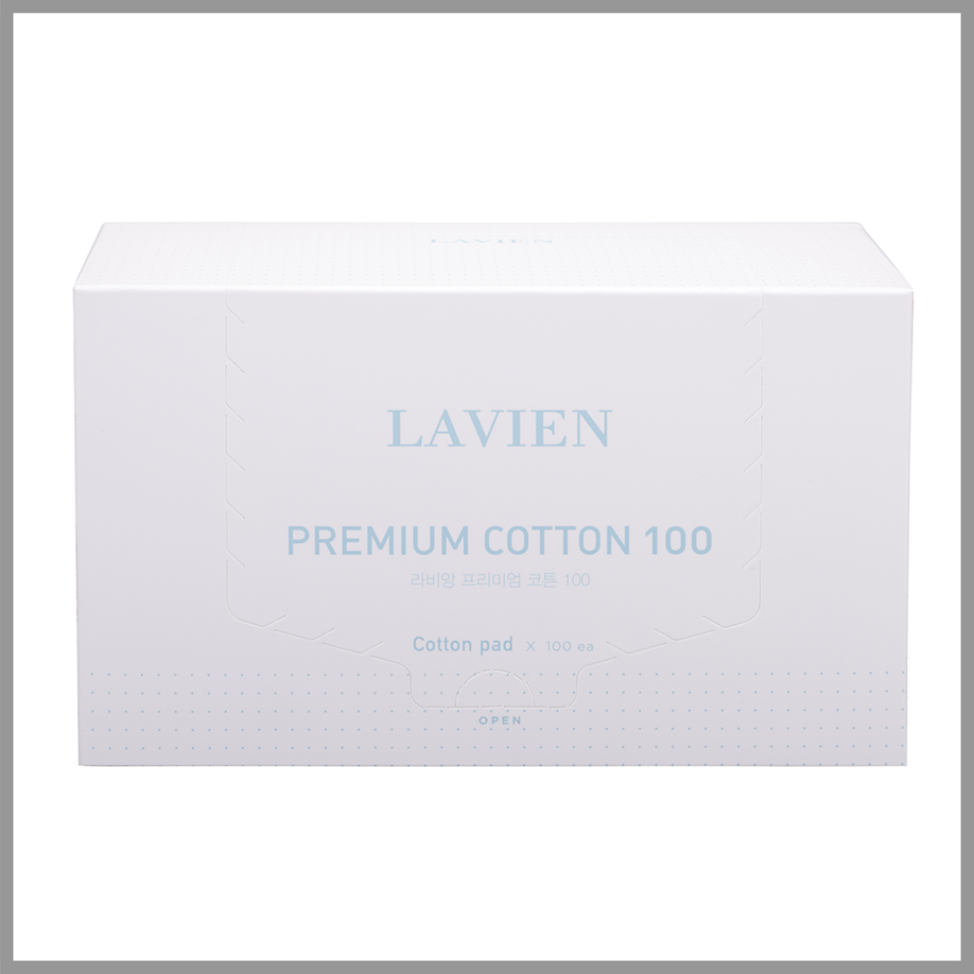 《LAVIEN ラヴィアン》プレミアムコットン100（120枚入り）